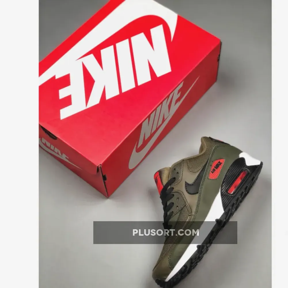 Nike Air Max 90 Essential Khaki Green/Black AJ1285-205