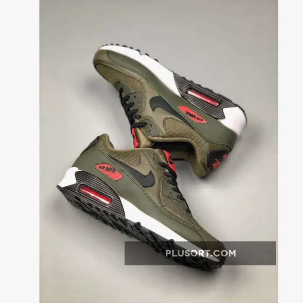 Nike Air Max 90 Essential Khaki Green/Black AJ1285-205
