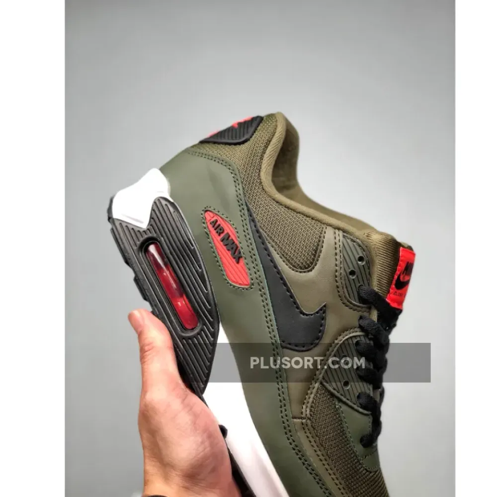 Nike Air Max 90 Essential Khaki Green/Black AJ1285-205