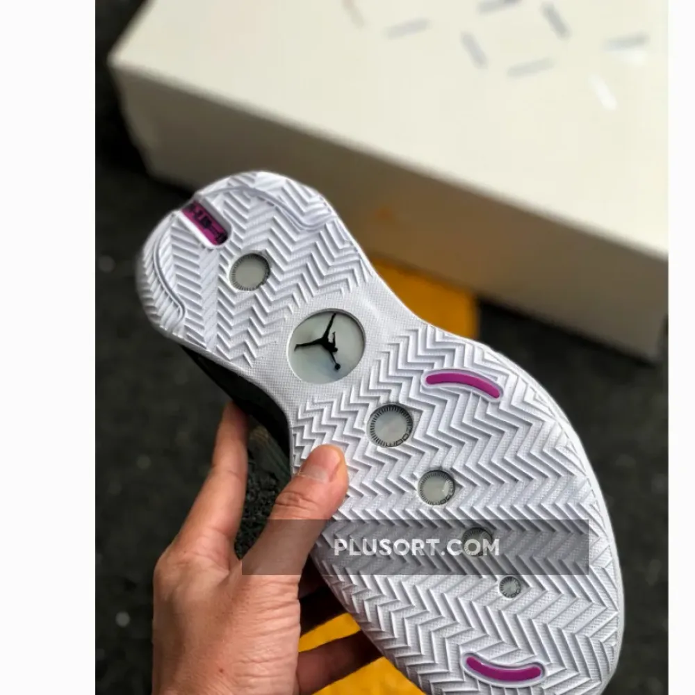 Air Jordan 34 Blue Void/Green Glow-Black-Metallic Silver AR3240-400