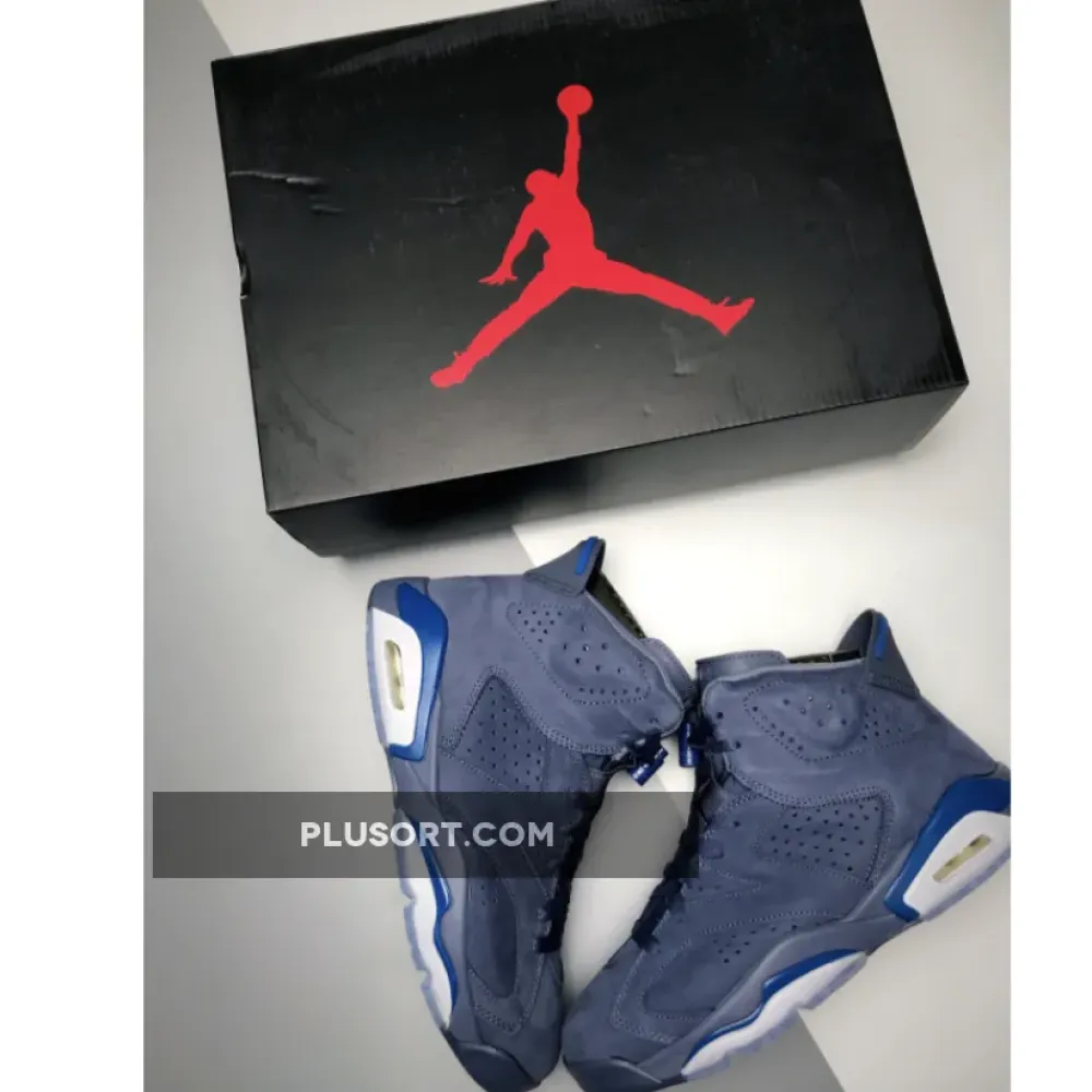 Air Jordan 6 “Jimmy Butler” Diffused Blue  384664-400