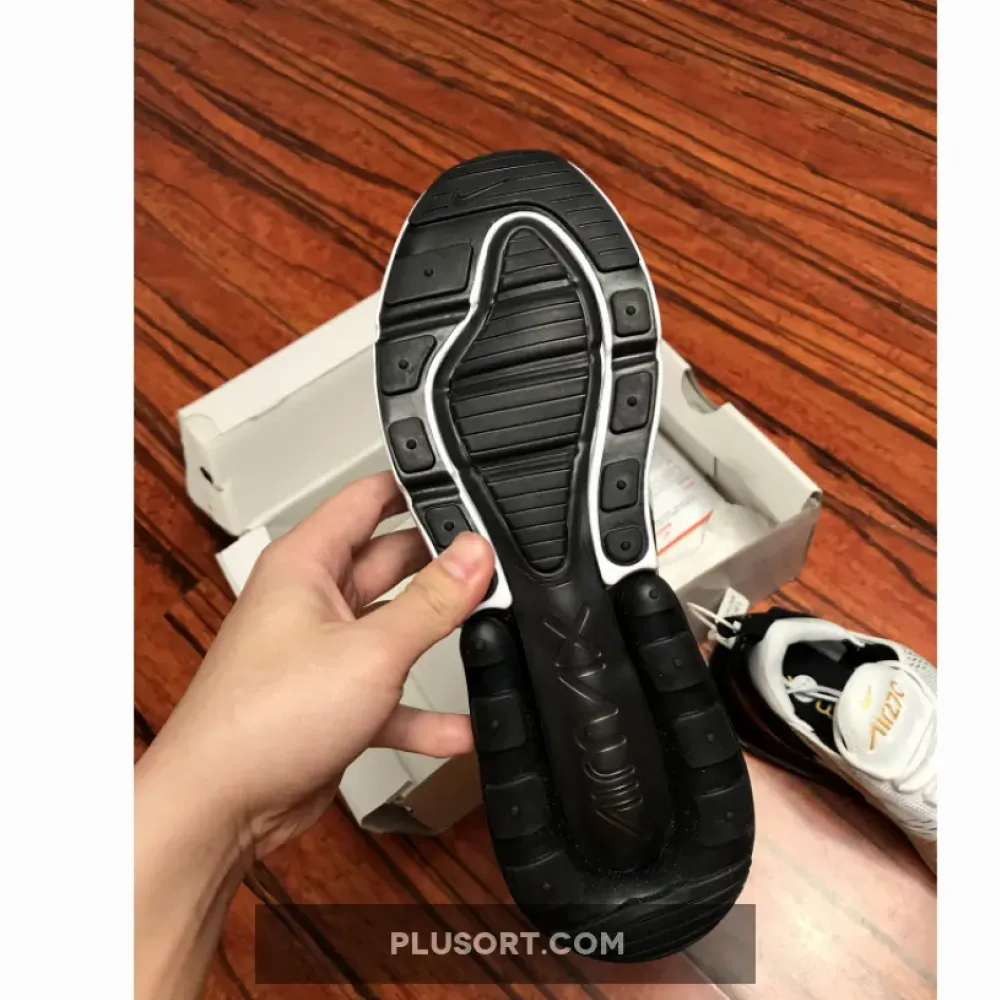 Nike Air Max 270 White/Metallic Gold/Black AV7892-100