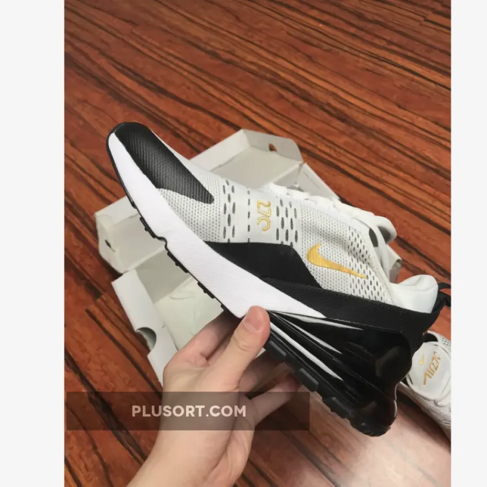 Nike Air Max 270 White/Metallic Gold/Black AV7892-100