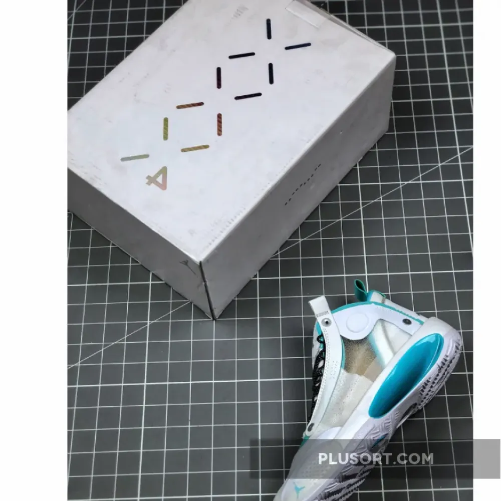 Air Jordan 34 “Snow Leopard” White/Aurora-Metallic Silver AR3240-103