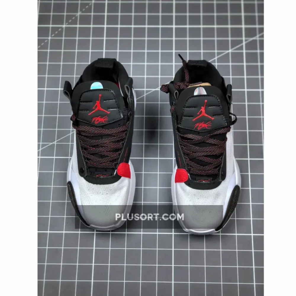 Air Jordan 34 “Bred” White/Orbit Red  AR3240-100