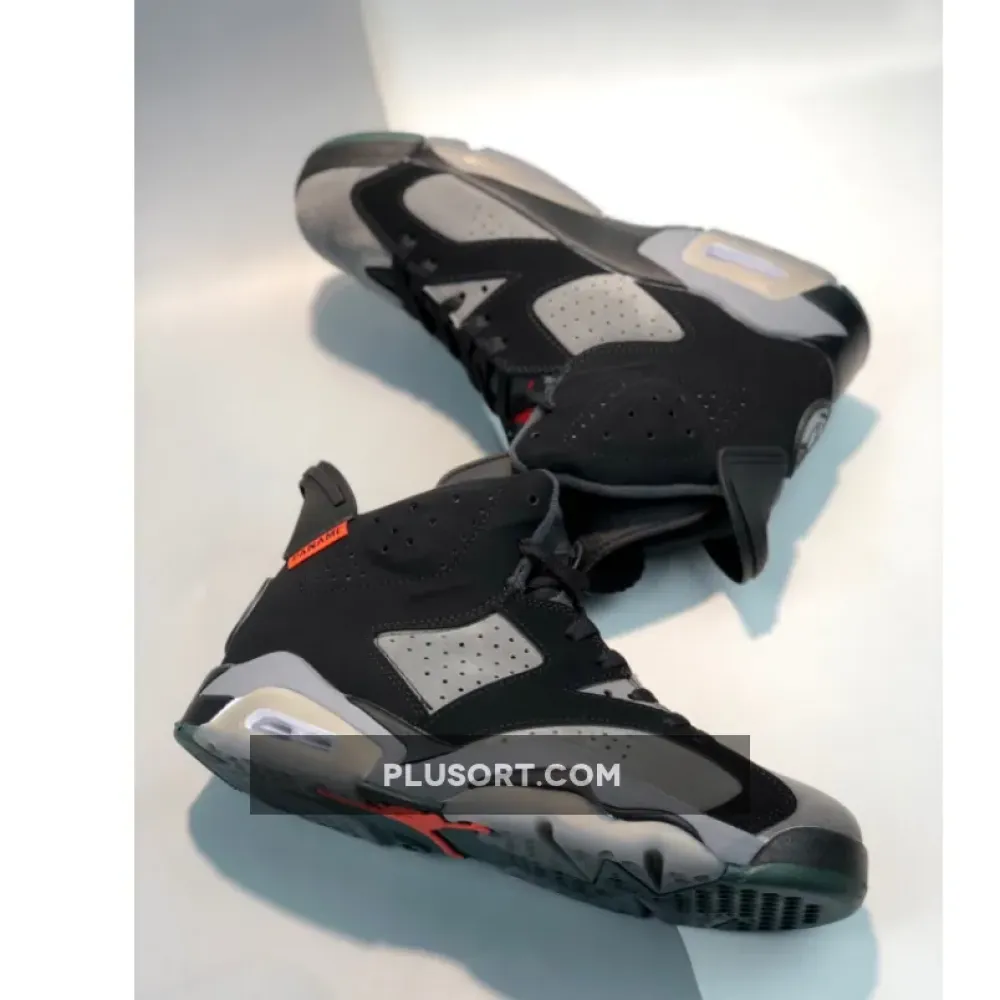 Air Jordan 6 “PSG” Iron Grey/Infrared 23-Black  CK1229-001