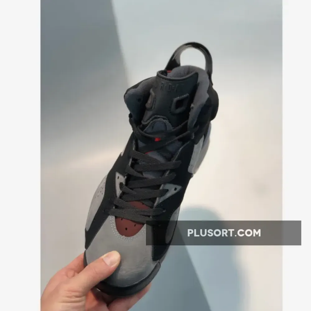 Air Jordan 6 “PSG” Iron Grey/Infrared 23-Black  CK1229-001