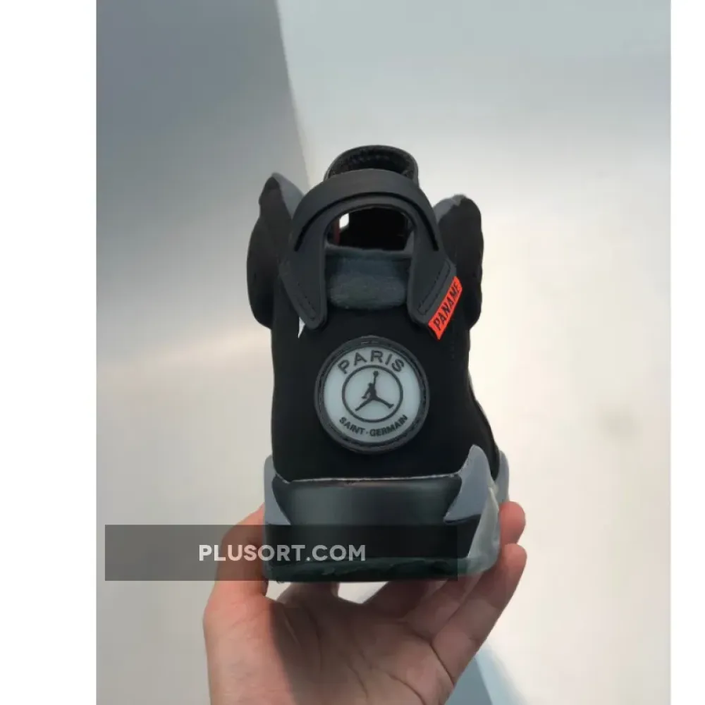 Air Jordan 6 “PSG” Iron Grey/Infrared 23-Black  CK1229-001