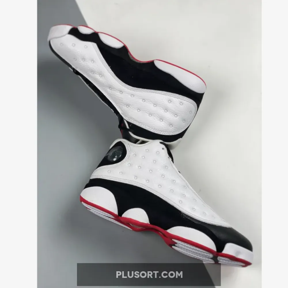 Air Jordan 13 “He Got Game” White/Black-True Red  414571-104