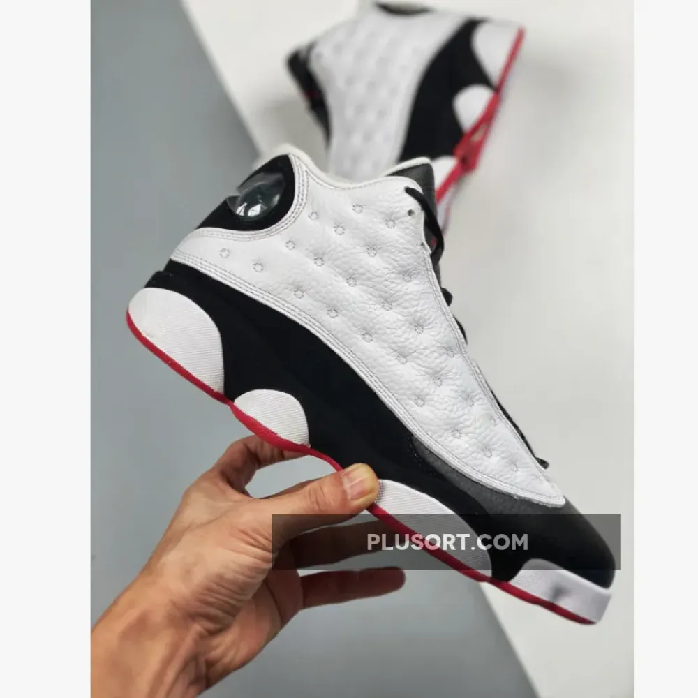 Air Jordan 13 “He Got Game” White/Black-True Red  414571-104