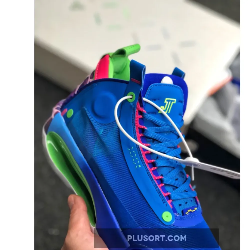 Jayson Tatum’s Air Jordan 34 ‘Blue O’ PE