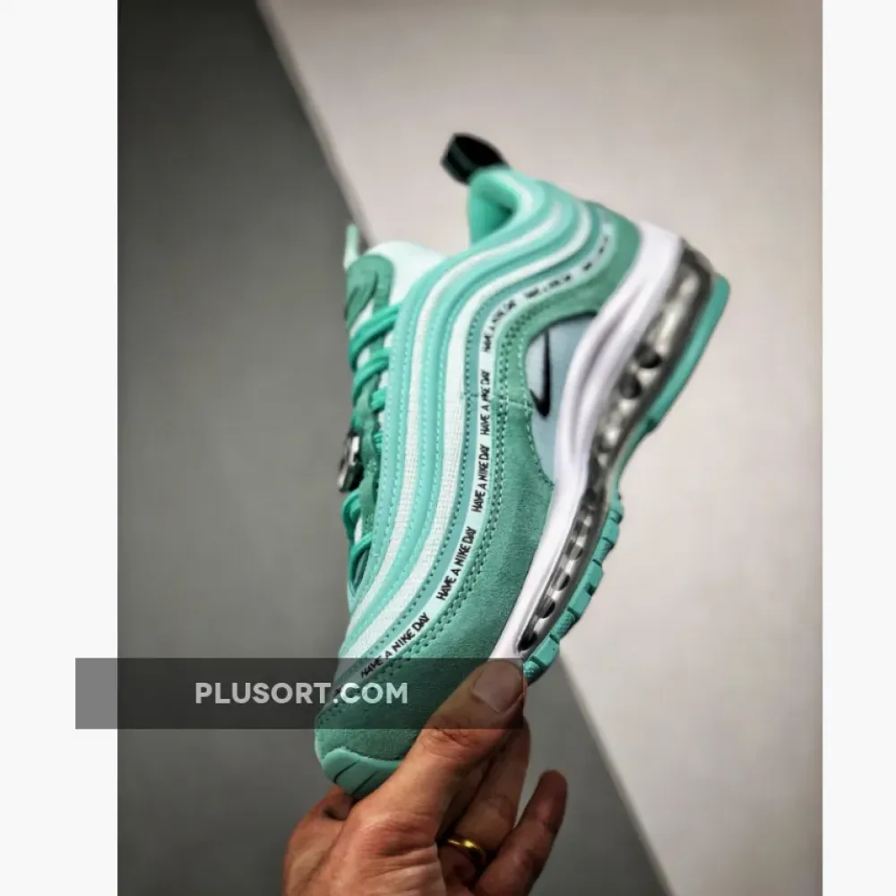 Nike Air Max 97 SE “Have a Nike Day” Tropical Twist/Black-Teal Tint 923288-300