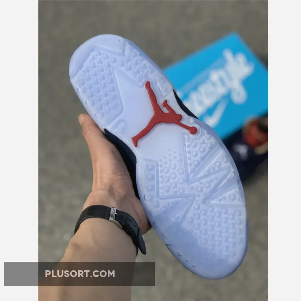 Air Jordan 6 Doernbecher Navy/White-Varsity Red-Metallic Gold CI6293-416