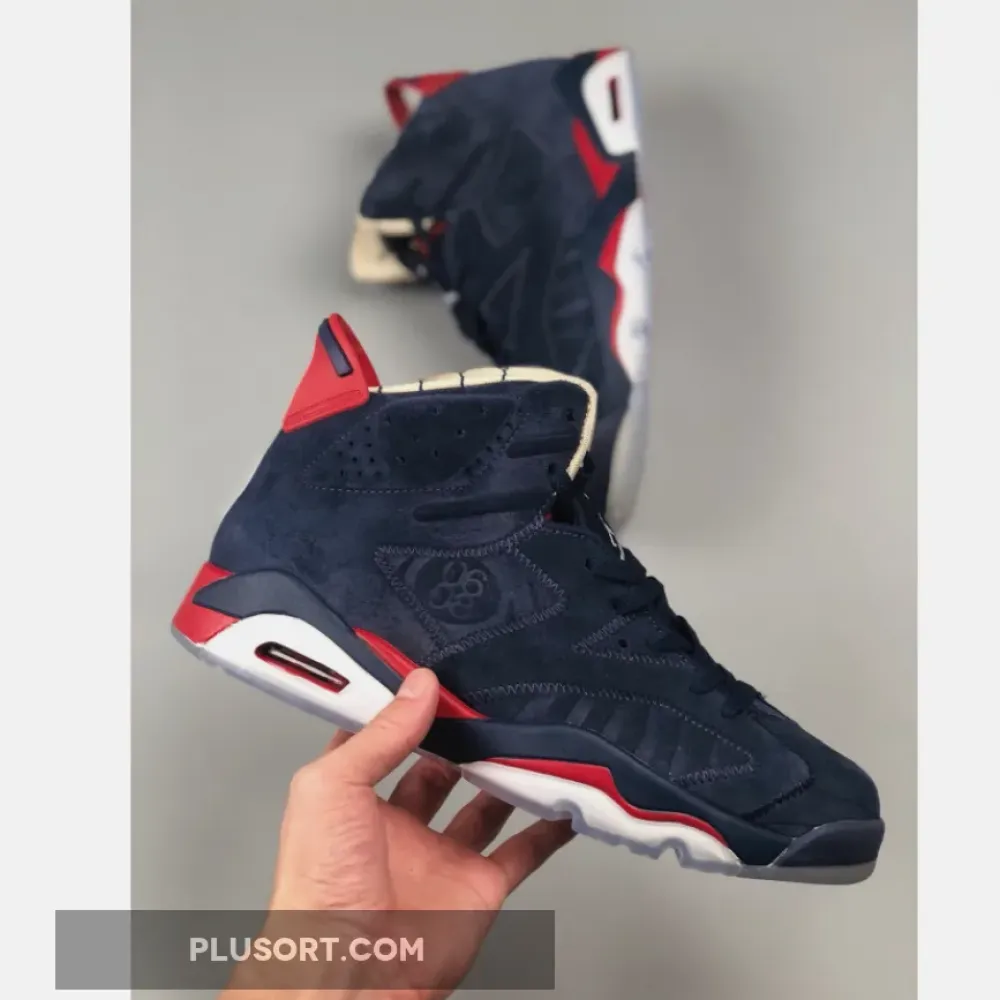 Air Jordan 6 Doernbecher Navy/White-Varsity Red-Metallic Gold CI6293-416