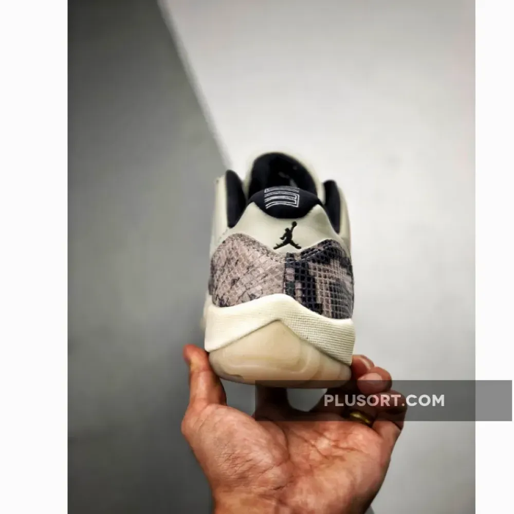 Air Jordan 11 Low SE “Snakeskin” Light Bone/University Red-Sail-Black CD6846-002