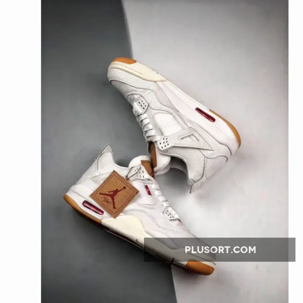 Air Jordan 4 White Denim  AO2571-100