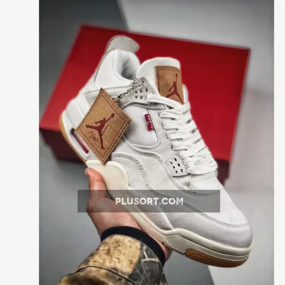 Air Jordan 4 White Denim  AO2571-100
