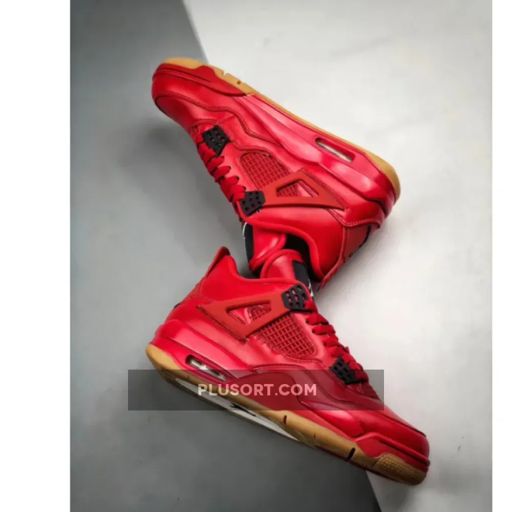 Air Jordan 4 ‘Singles Day’ Fire Red/Summit White-Black AV3914-600