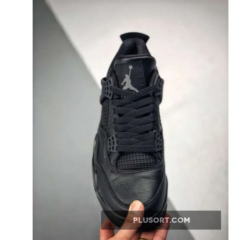Air Jordan 4 Retro “Black Cat” Black/Black-Light Graphite 308497-002