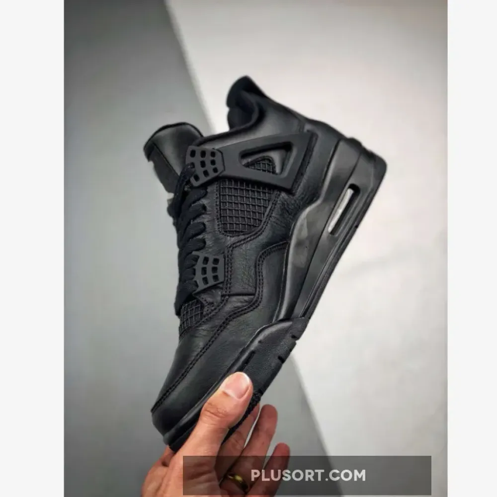 Air Jordan 4 Retro “Black Cat” Black/Black-Light Graphite 308497-002