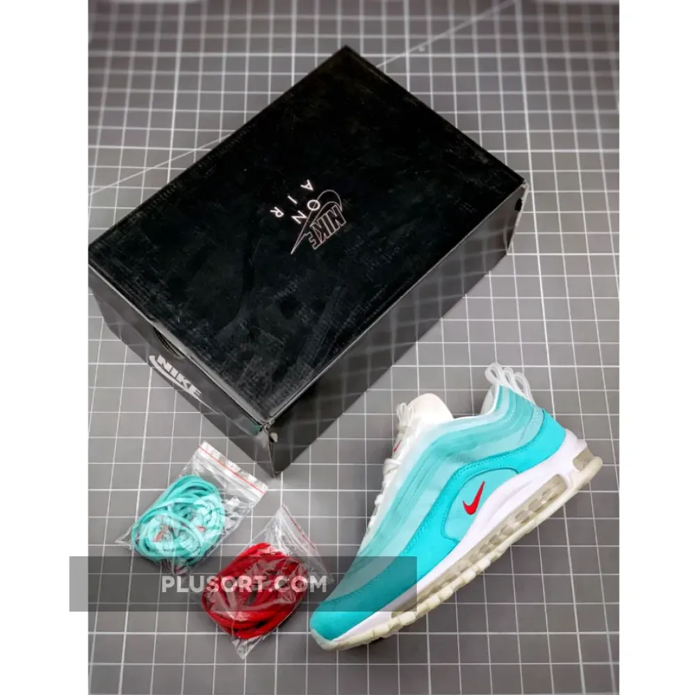 Nike Air Max 97 ‘Shanghai Kaleidoscope’ Ice Blue/Red-White CI1508-400