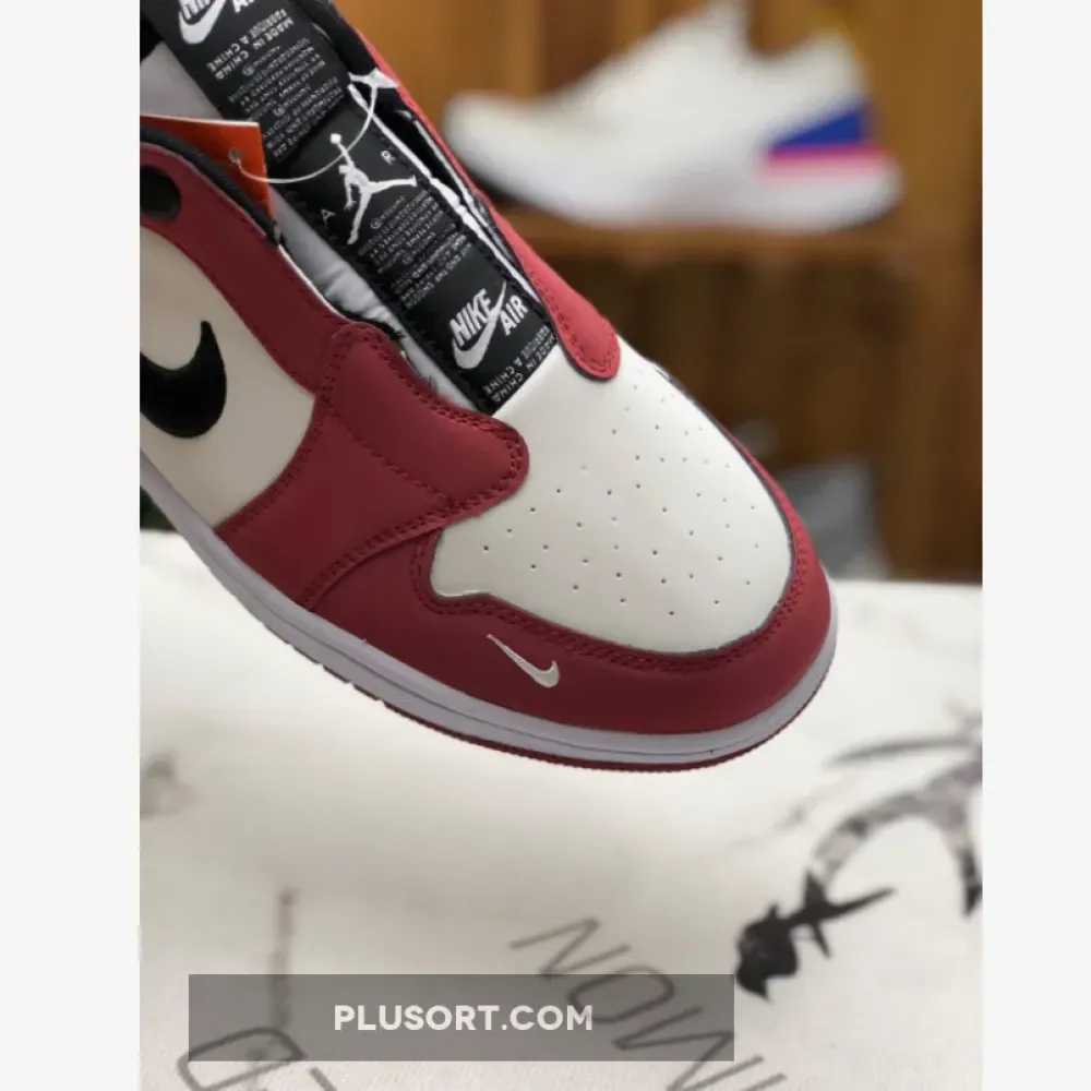 Air Jordan 1 Low Slip WMNS ‘Chicago’ Varsity Red/White-Black BQ8462-601