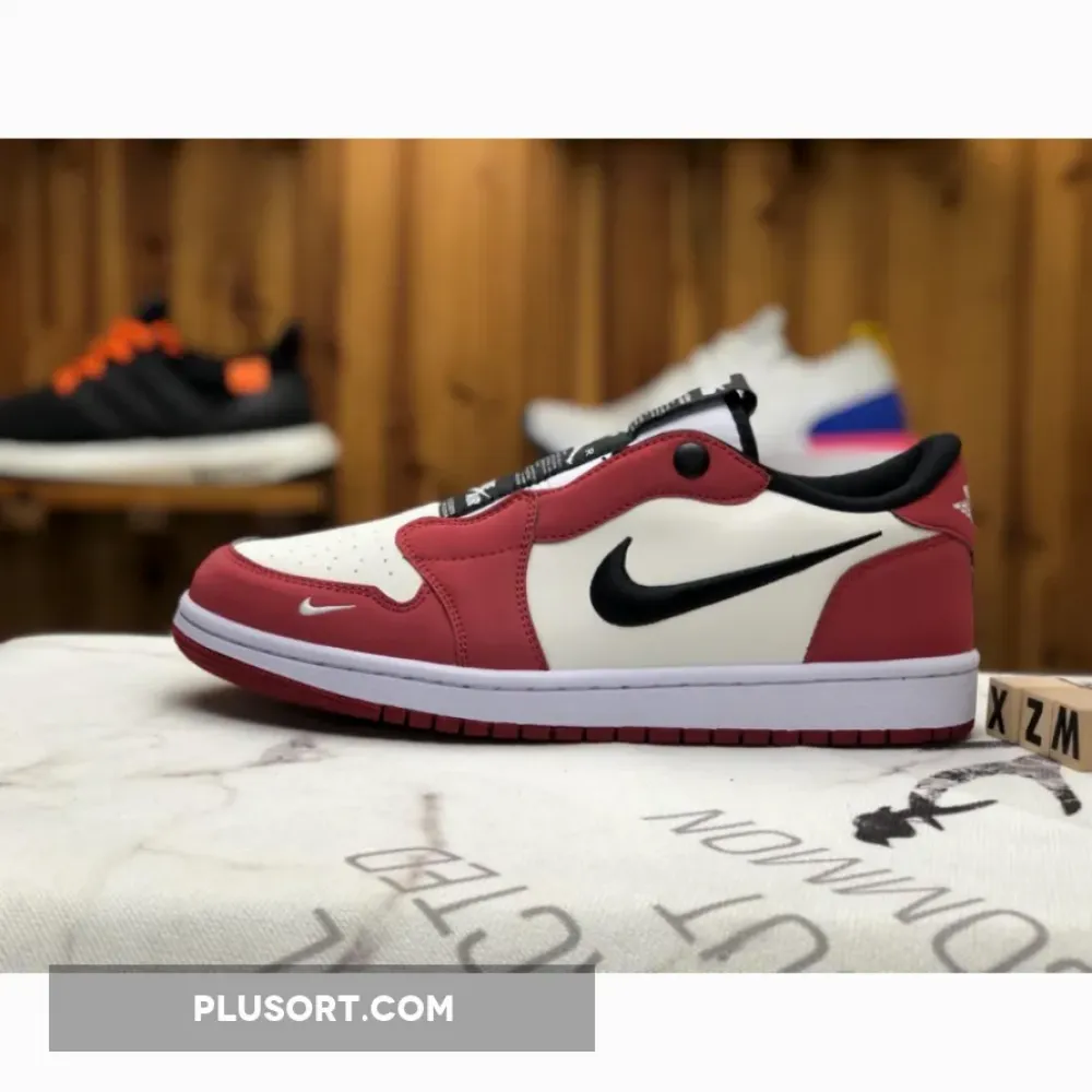 Air Jordan 1 Low Slip WMNS ‘Chicago’ Varsity Red/White-Black BQ8462-601