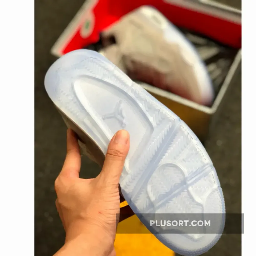 Air Jordan 4 Georgetown PE Grey Suede