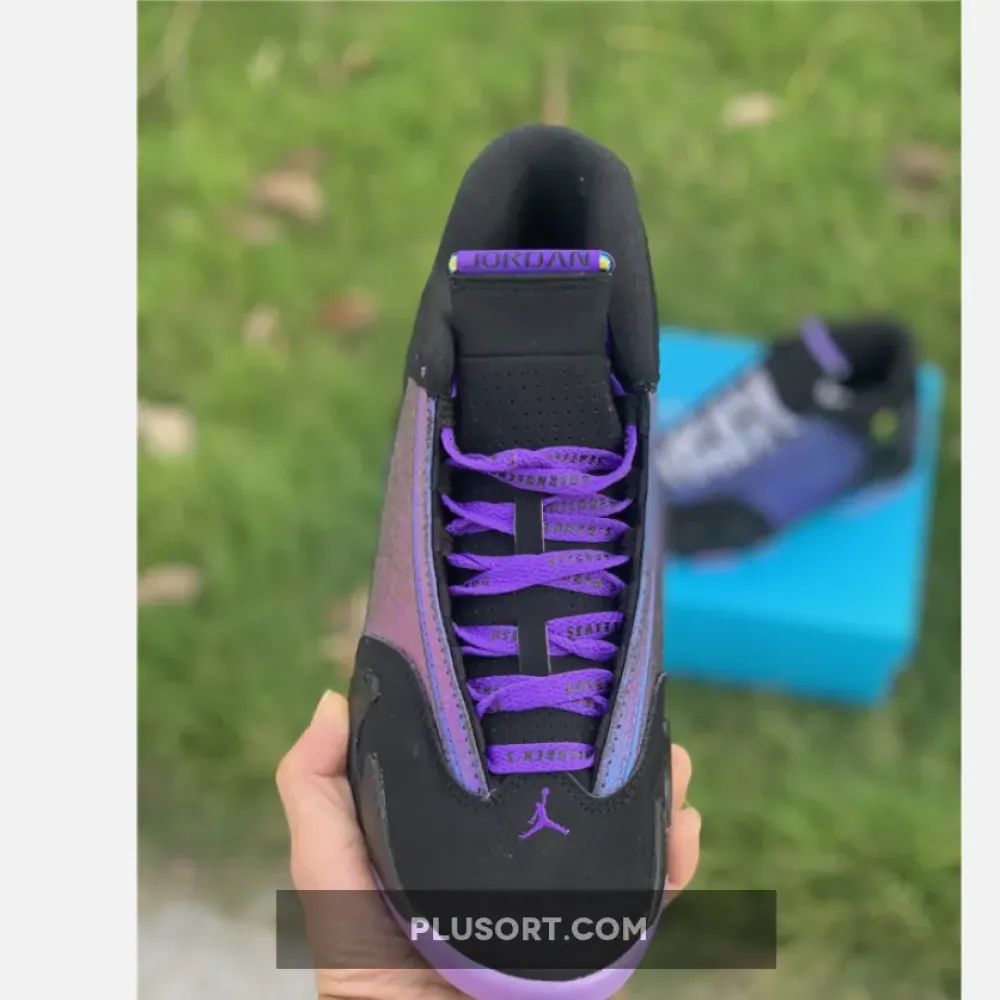 Air Jordan 14 “Doernbecher” Black/Court Purple-Multi-Color-White CV2469-001