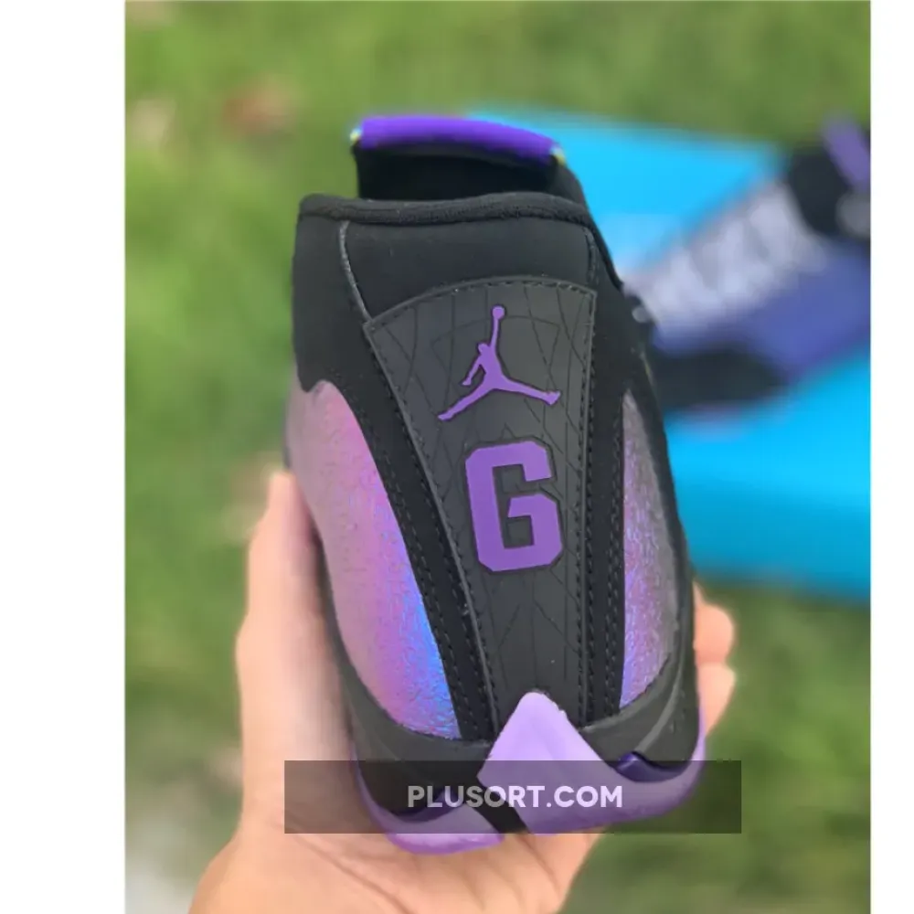 Air Jordan 14 “Doernbecher” Black/Court Purple-Multi-Color-White CV2469-001