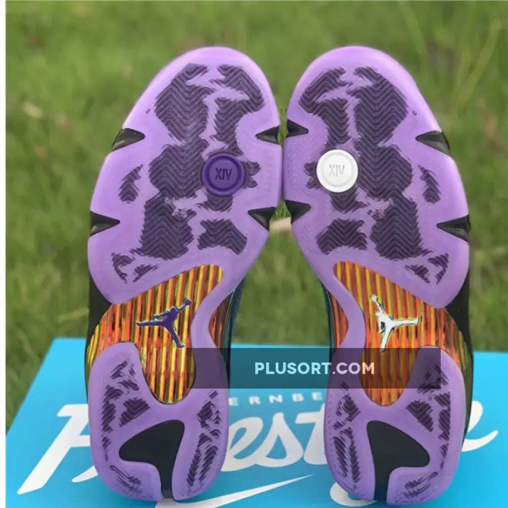 Air Jordan 14 “Doernbecher” Black/Court Purple-Multi-Color-White CV2469-001