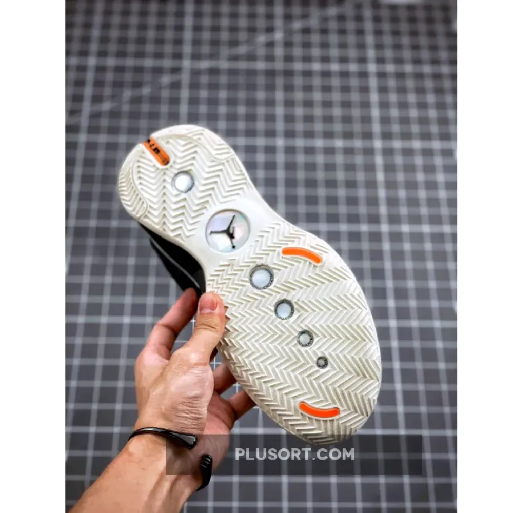 Air Jordan 34 Amber Rise/Black-Sail-Metallic Silver  AR3240-800