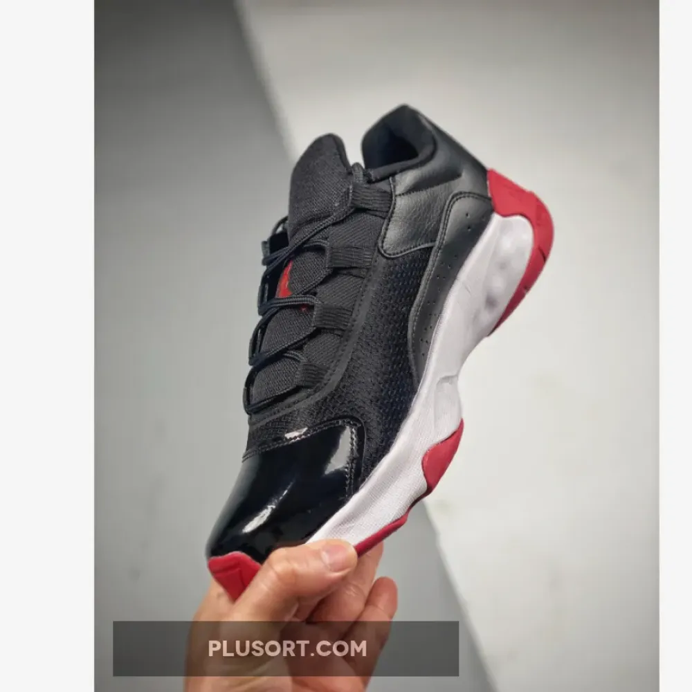 Air Jordan 11 CMFT Low ‘Bred’ Black/White-Gym Red DM0844-005