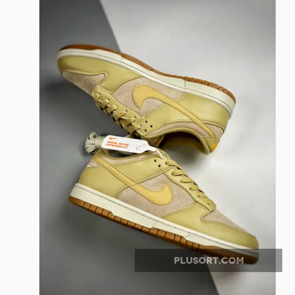 Nike Dunk Low Khaki Suede Gum  DZ4513-200
