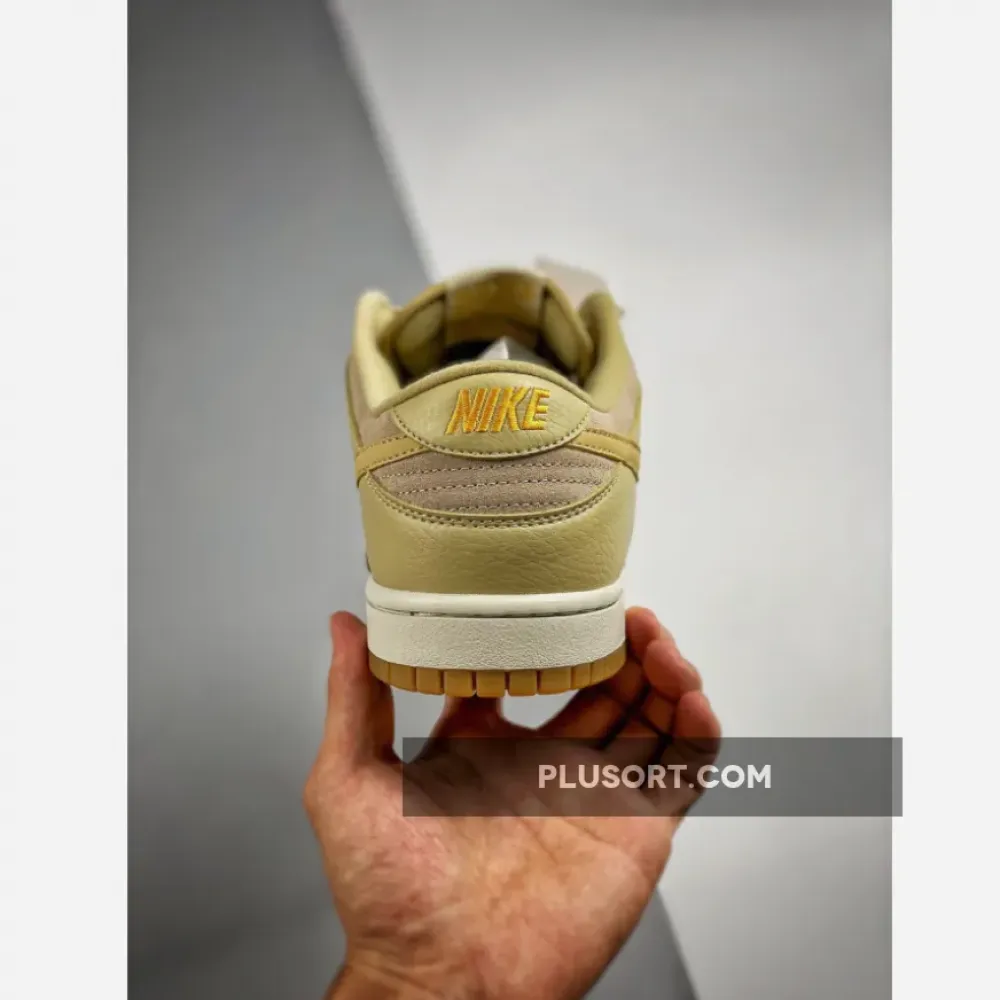 Nike Dunk Low Khaki Suede Gum  DZ4513-200