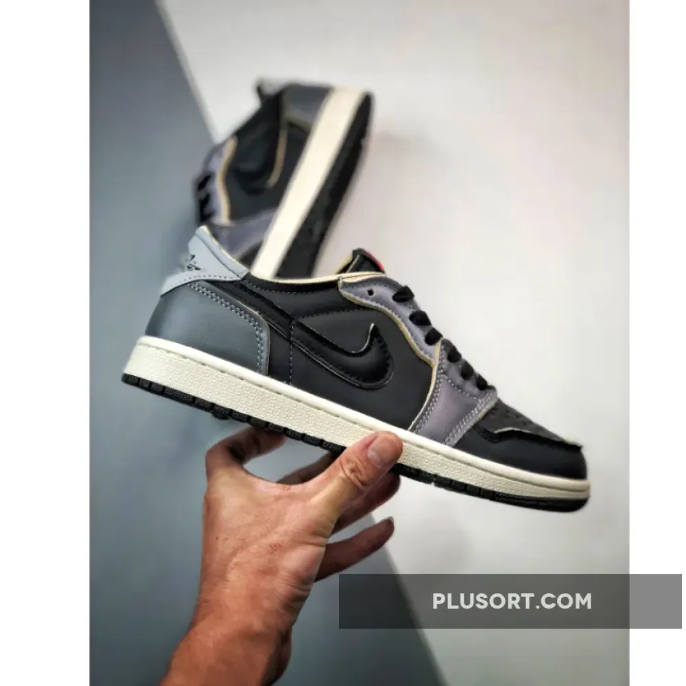 Air Jordan 1 Low OG EX Black/Smoke Grey  DV0982-006