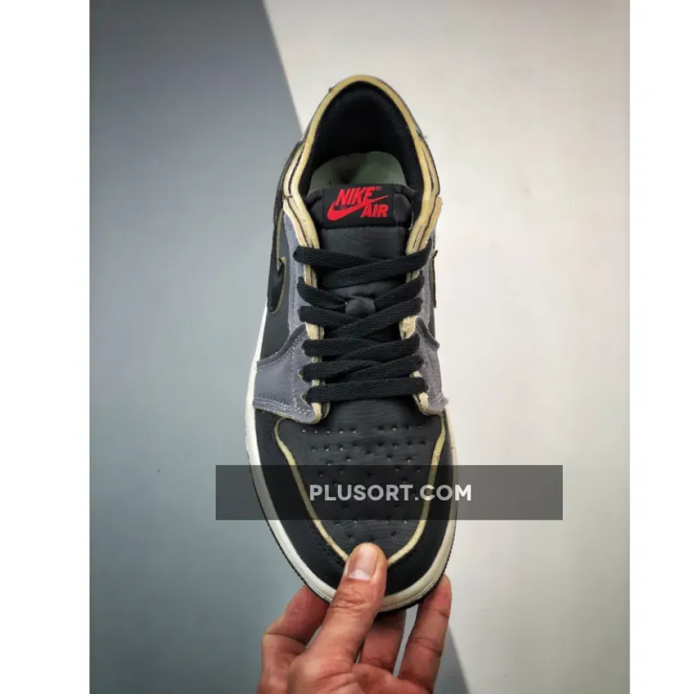 Air Jordan 1 Low OG EX Black/Smoke Grey  DV0982-006