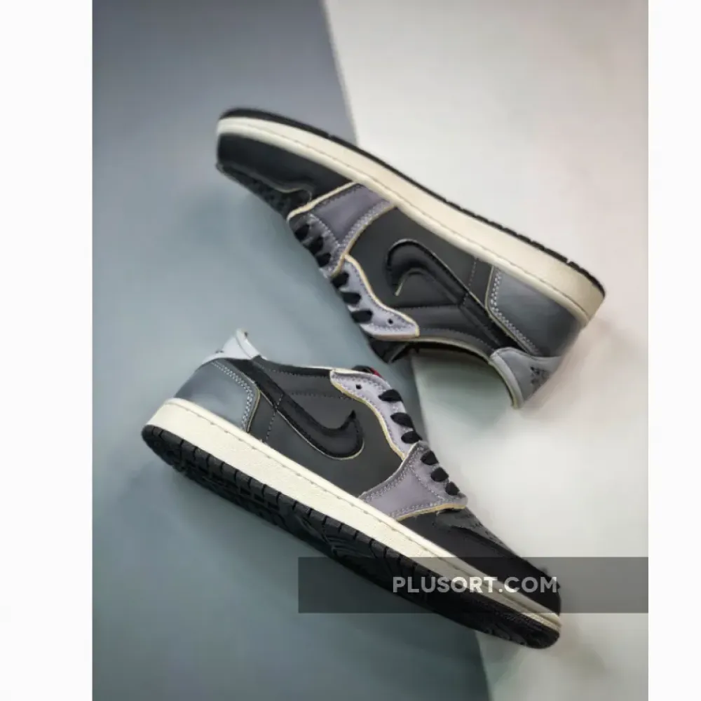 Air Jordan 1 Low OG EX Black/Smoke Grey  DV0982-006