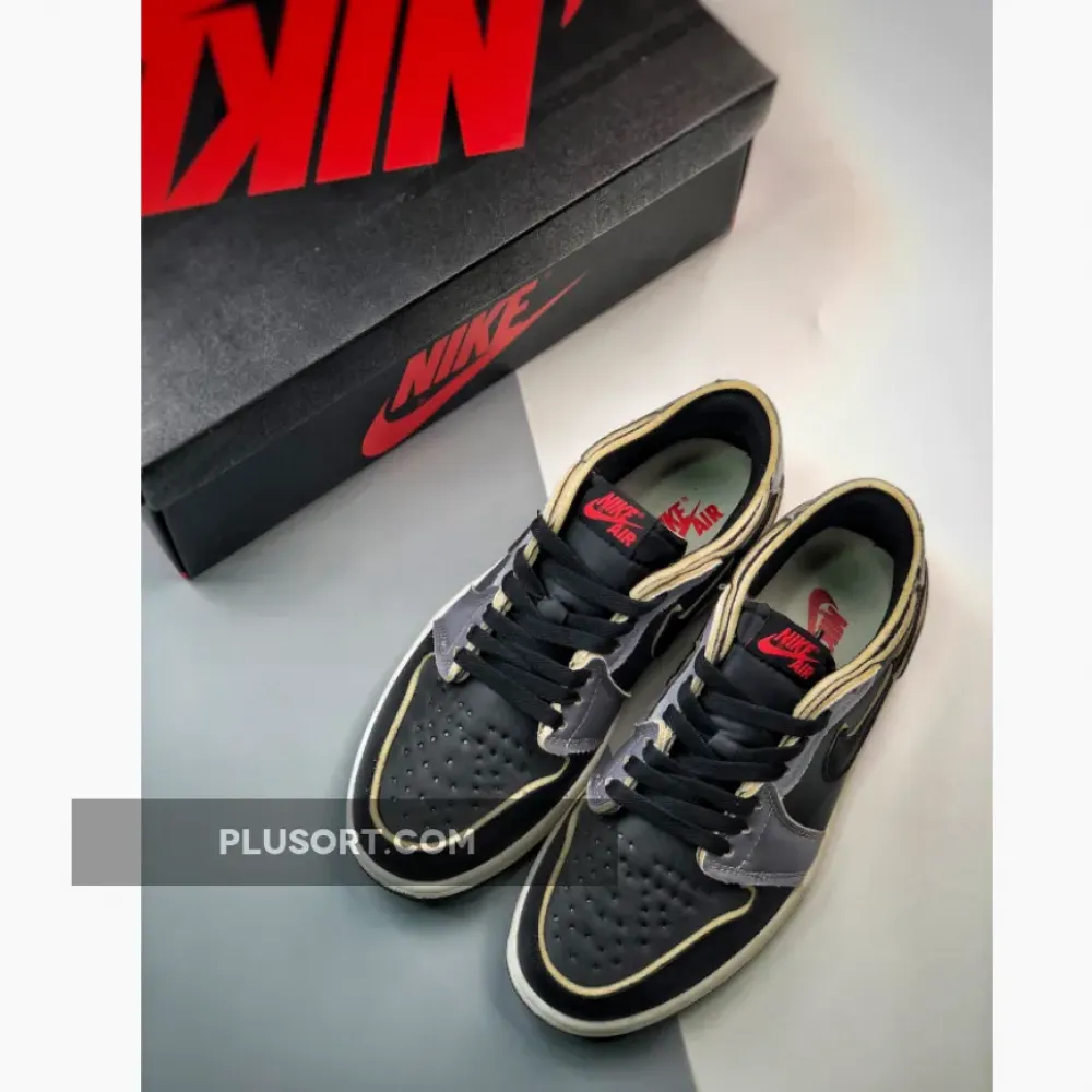 Air Jordan 1 Low OG EX Black/Smoke Grey  DV0982-006