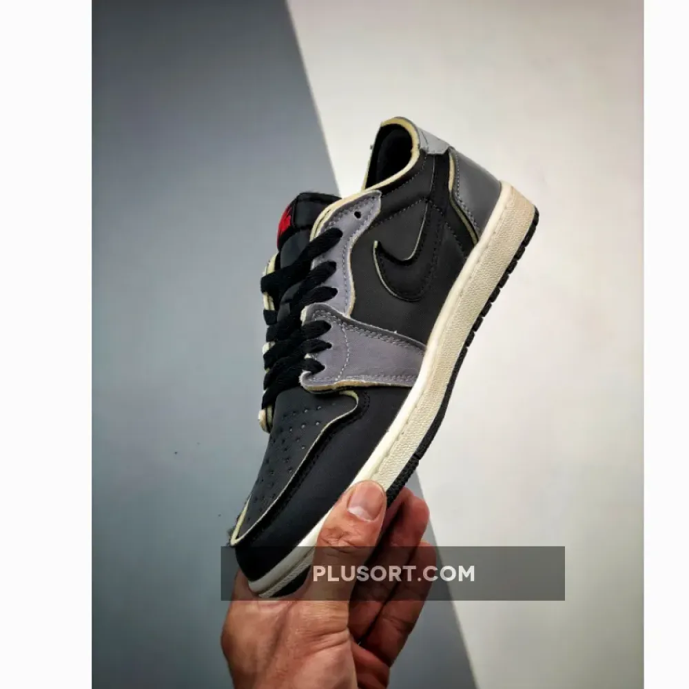 Air Jordan 1 Low OG EX Black/Smoke Grey  DV0982-006