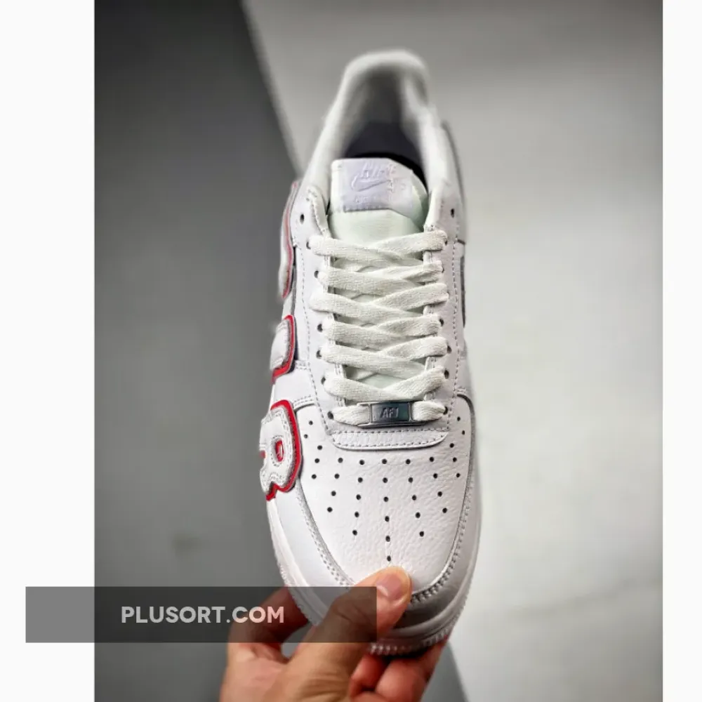 Cactus Plant Flea Market x Nike Air Force 1 Low White Red 1680452715