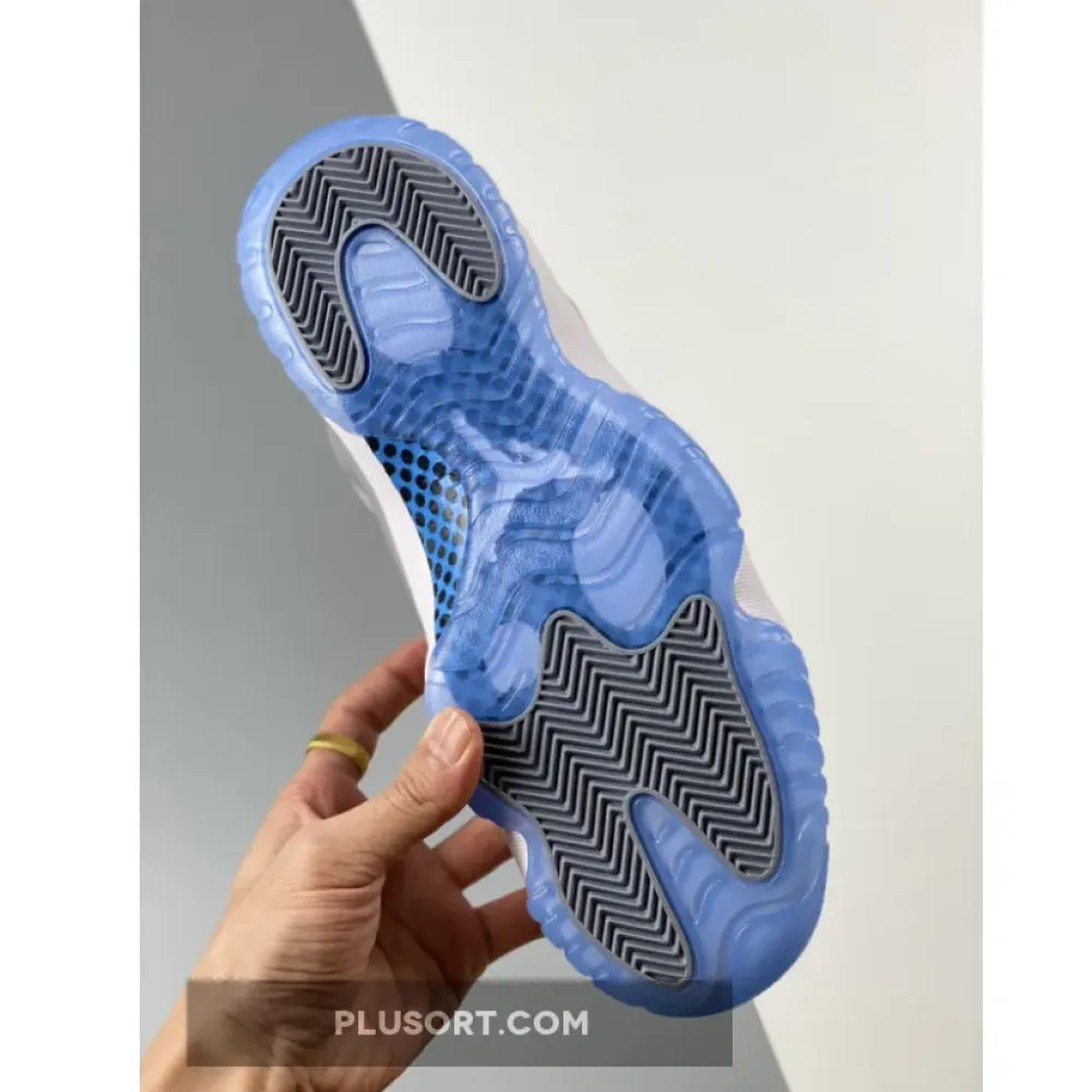 Air Jordan 11 Low White/University Blue/Cement Grey  AV2187-140