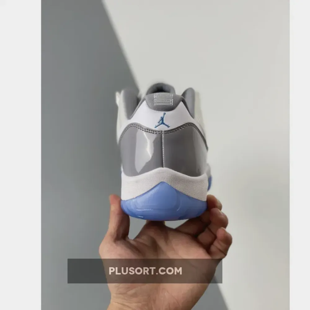 Air Jordan 11 Low White/University Blue/Cement Grey  AV2187-140