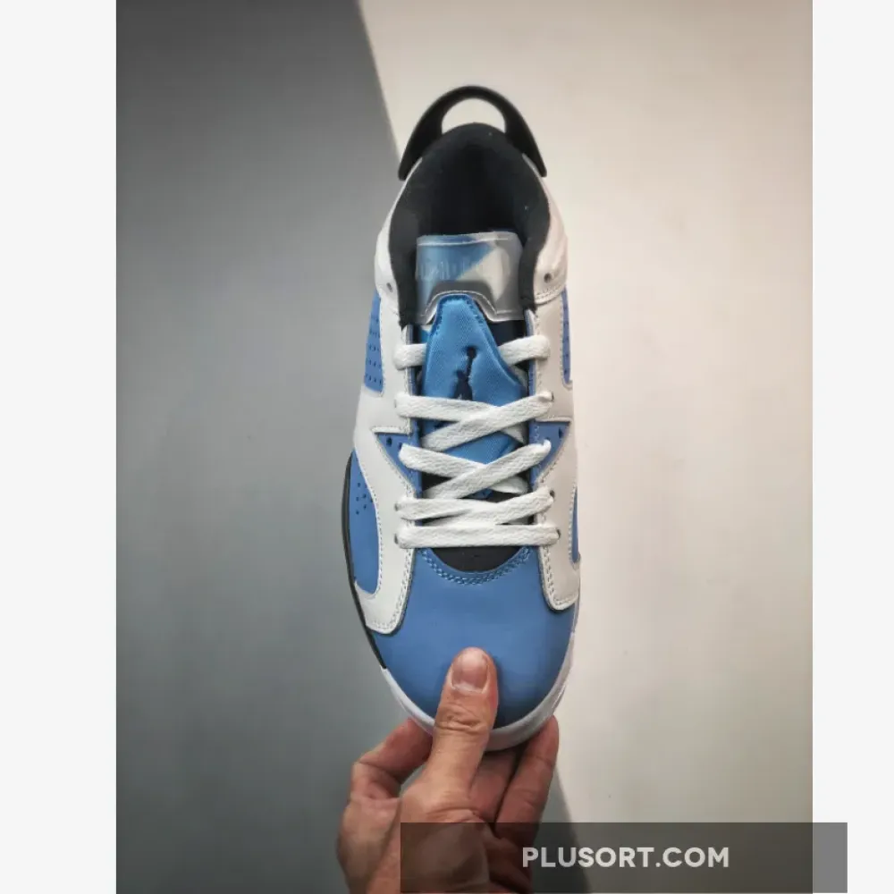 Air Jordan 6 Low White University Blue 1680452451