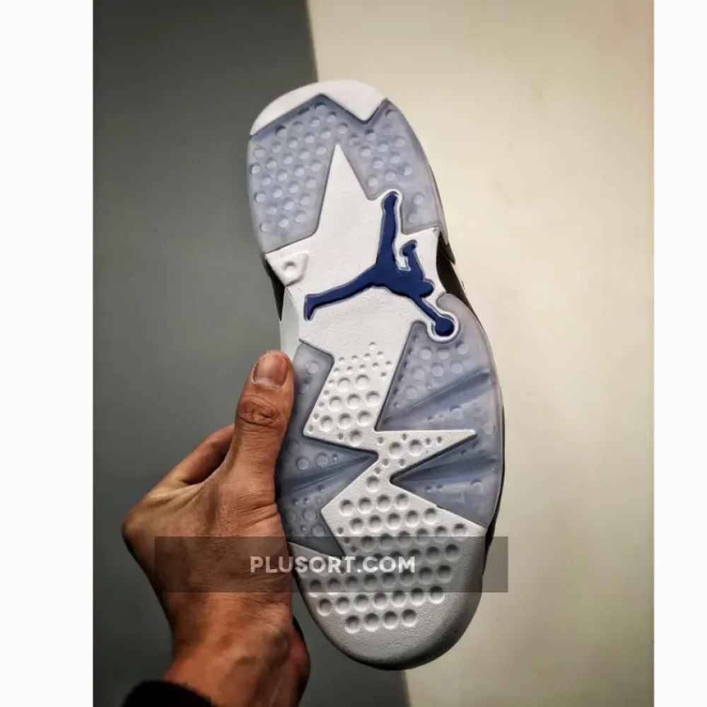 Air Jordan 6 Low White University Blue 1680452451