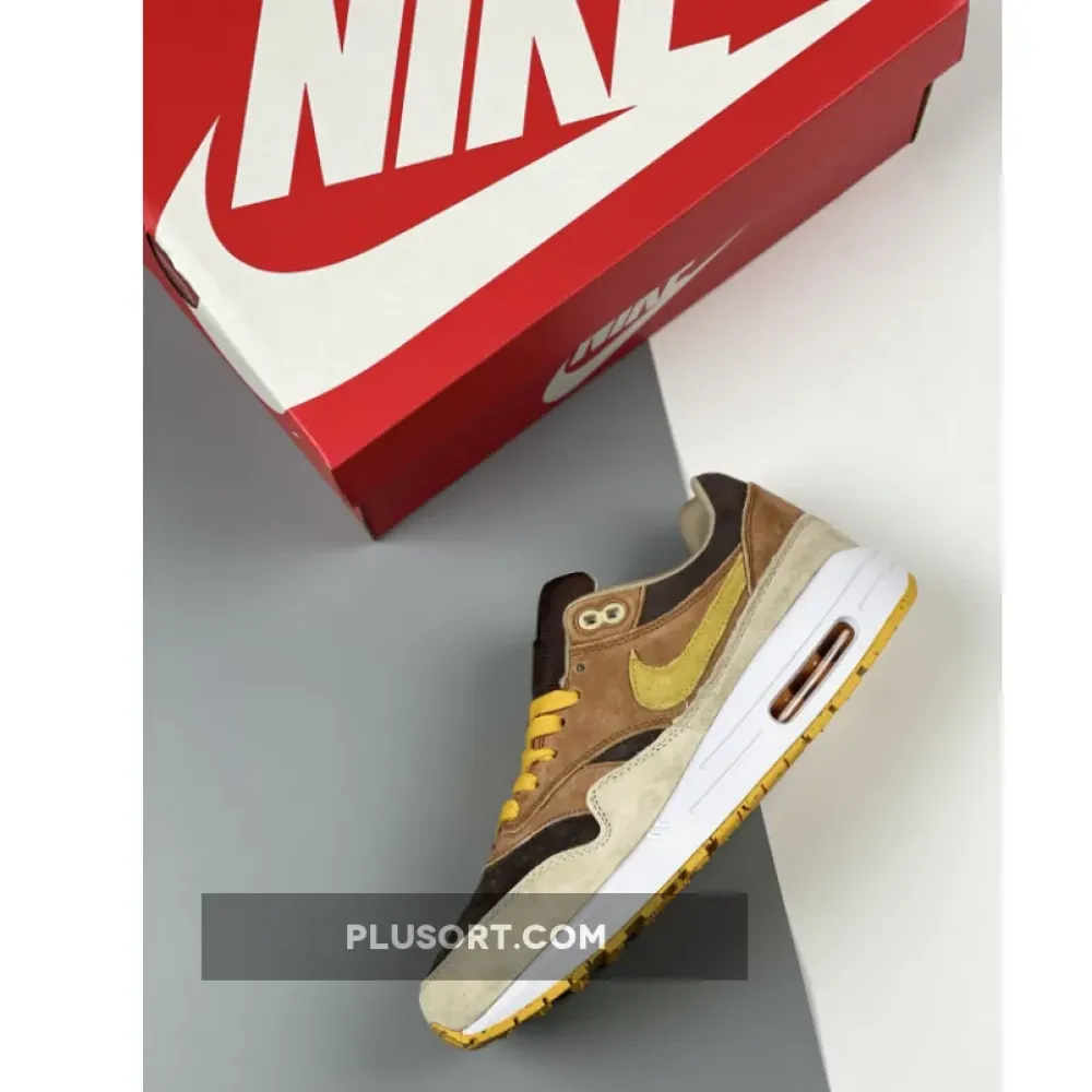 Nike Air Max 1 “Ugly Duckling” Pecan/Yellow Ochre-Brown  DZ0482-200