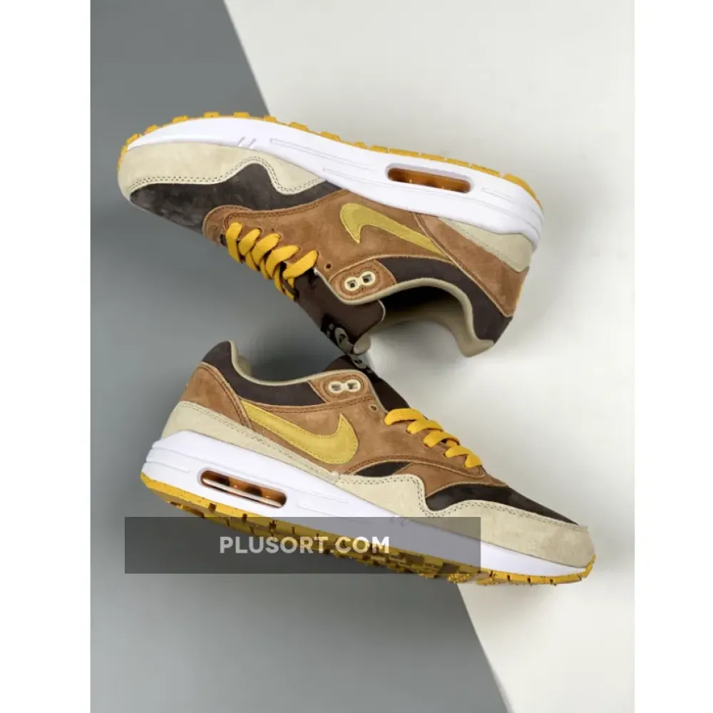 Nike Air Max 1 “Ugly Duckling” Pecan/Yellow Ochre-Brown  DZ0482-200