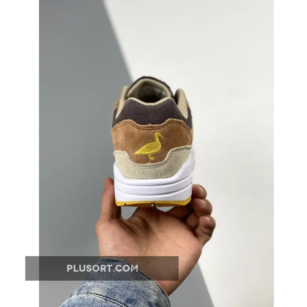 Nike Air Max 1 “Ugly Duckling” Pecan/Yellow Ochre-Brown  DZ0482-200