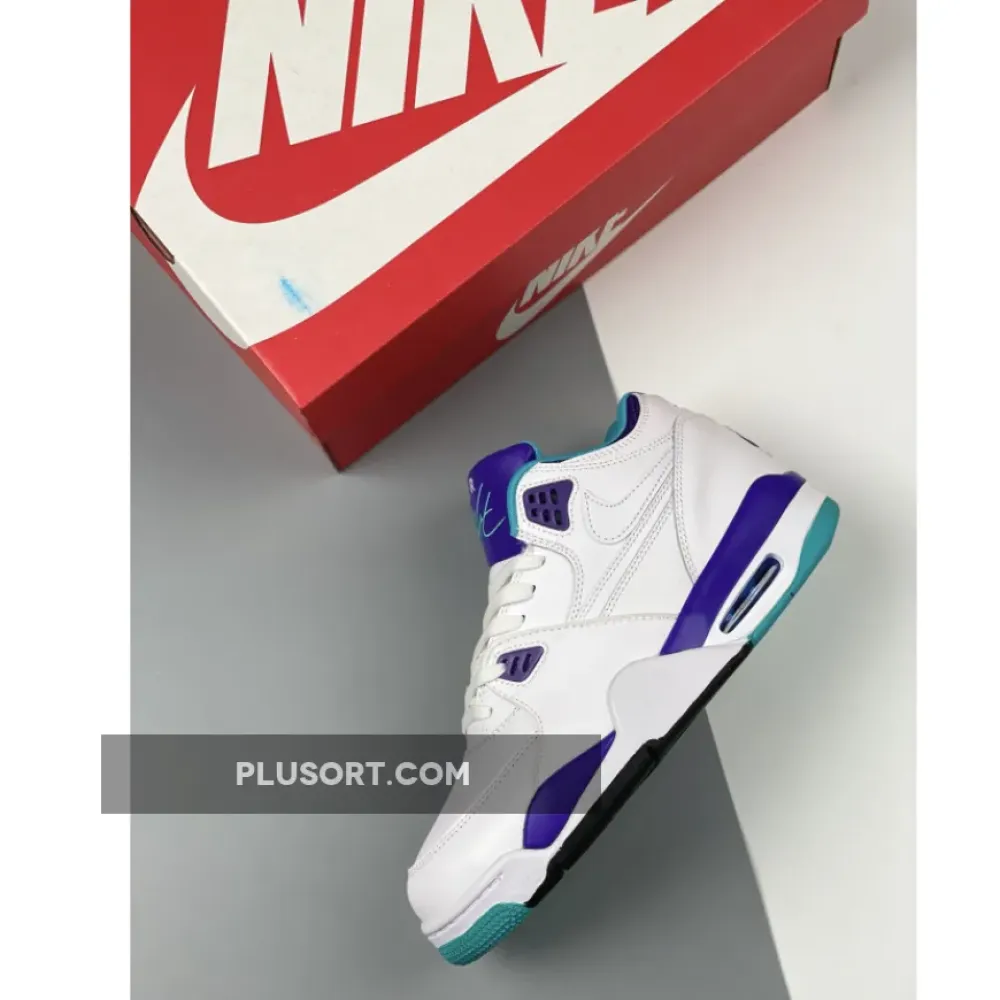 Nike Air Flight ’89 White/Dark Concord-Hyper Jade  306252-113