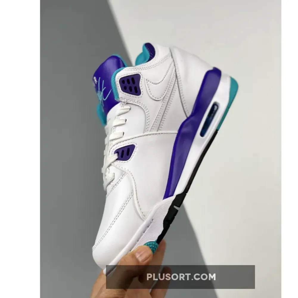 Nike Air Flight ’89 White/Dark Concord-Hyper Jade  306252-113